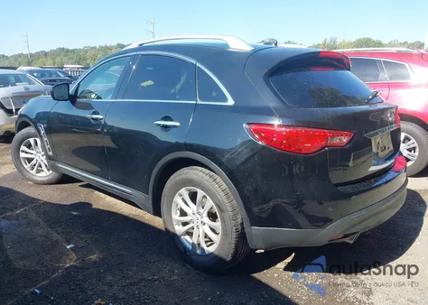 2014 Infiniti Qx70 z USA, uszkodzony, nr VIN JN8CS1MW8EM411985